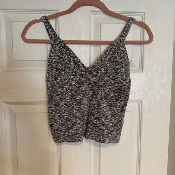Streetwear Society gray sweater crop tank - Picture 1 of 3